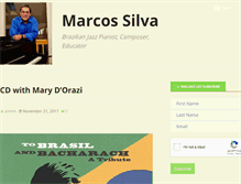 Tablet Screenshot of marcossilva.com